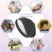 Silk Bonnet Sleep Cap with Satin Lining for Medium Curly Hair - Grey - Buy Online on GoSupps.com