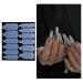 Niceneeded 60 Silicone Dual Nail Shape Stickers - Premium Nail Extension Gel Forms for Quick Dual Nail Structure - Buy Online on GoSupps.com