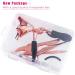 Meetory Eyelashes Accessories Tools - Eyelash Curler, Fake Eyelashes Applicator, and Scissors in Rose Golden - Buy Online on GoSupps.com