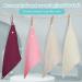 WD&CD Triangle Baby Dribble Bibs - 4 Pack, Adjustable Buttons, Soft & Absorbent | Boys Girls - Buy Online on GoSupps.com