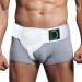 AbdomenCare Inguinal Hernia Support Belt for Men & Women for Left or Right Side Hernias I 2 Direct Compression Pads I Hernia Belts for Men Inguinal Truss I Groin Hernia Truss Support Belt for Men S/M Small/Medium