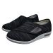 MisFun Orthopedic Slippers for Women And Men Wide Diabetic Shoes Men Women Diabetes Edema Swollen Shoes Elderly Adjustable Easy Switch Applies To Post Operation Surgery 11 Black Grey