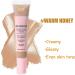 CC Cream Bb Cream Foundation Skin Tone Adjusting Matte Colour Correcting Brightening Face Cream Full Coverage Foundation Anti-Redness with Triangle Powder Puff Set (Sand) - Buy Online on GoSupps.com