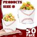 50 Pcs Baseball Popcorn Boxes Paper Cardboard Popcorn Buckets Baseball Print Popcorn Bags Popcorn Container for Baseball Party Favors Supplies Sports Themed Birthday Party Decorations Gift - Buy Online on GoSupps.com