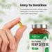 Hemp Seed Oil Capsules 2000mg - 210 Softgels | High Strength Omega 3-6-9 Source by VitaBright - Buy Online on GoSupps.com
