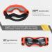 UV Protection Sunglasses for Small Dogs | Windproof Anti-Fog Pet Glasses - Soft Frame in Orange - Buy Online on GoSupps.com