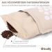 Bodhi Vital Eco Akupressurmatte & Pillow Set | Organic Acupressure Mat & Neck Pillow for Pain Relief | Natural Material Relaxation Mat with Carry Bag - Buy Online on GoSupps.com
