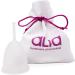 Alia Cup Size M - Reusable Menstrual Cup | Platinum Silicone | Made in Italy - Eco-Friendly & Comfortable - Buy Online on GoSupps.com
