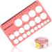 Nipple Rulers for Flange Sizing Silicone Nipple Ruler for Flange Sizing Breast Pump Sizing Tool for New Mothers 1.5m Silicone Flanges Size Measure for Nipples