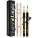 Waterproof Liquid Eyeliner High Pigmented Eyeliner Pencil Set of 4 Eye Makeup Cosmetics Smudge Resistant Eyeliner Long Lasting Quick Dry Liquid Liner for Women Girls - Buy Online on GoSupps.com