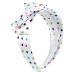 Retro Colorful Dots Headband Hair Accessory | Elastic Bow Style | International Shipping Available - Buy Online on GoSupps.com