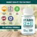 Vitamin K2 + D3 (5000IU) 90 Capsules | MK-7 & Cholecalciferol with BioPerine | 3-Month Supply | Non-GMO | Healthy Heart & Strong Bones - Buy Online on GoSupps.com