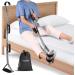39 Inch Long Leg Lifter Strap for Hip & Knee Surgery Recovery - Mobility Aid for Bed, Car & Wheelchair - Gray - Buy Online on GoSupps.com