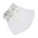 Martex Reusable Cloth Face Mask Pack of 10 - Breathable & Comfortable Ear Loop Masks for Men & Women - White - Buy Online on GoSupps.com