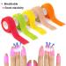 Noverlife 12 Colors Non-wonven Self Adhesive Bandage Wrap for Finger Guard Nail Protector 2.5cm x 4.5m / 1" x 5yd Waterproof Cohesive Elastic Tape Sports Fixing Band Stretch Wrap - Buy Online on GoSupps.com