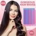 HLKQAO Foam Hair Rollers 20 Pcs Hair Curlers Rods set Flexible Lightweight Soft Foam Styling Hair Rollers Hair Styling Curling Sticks for Hair Salon or DIY Styling Hairdressing Rollers(Random color) B-12mm*10pcs+8mm*10pcs - Buy Online on GoSupps.com