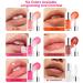 Plumping Lip Oil - Moisturizing Transparent Toot Lip Gloss & Balm for Dry Lips | Long Lasting Nourishing Pink Lip Care - Buy Online on GoSupps.com