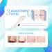 2023 Upgraded Blackhead Remover Pore Vacuum - 5 Suction Power, 5 Probes, USB Rechargeable Electric Acne Extractor for Women & Men - Off White - Buy Online on GoSupps.com