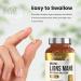 Organic Lions Mane 1800mg Mushroom Supplement - 120 Capsules - 4 Month Supply with Ginkgo Biloba & Black Pepper - VitaBright - Buy Online on GoSupps.com