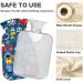 NAANLE Cartoon Bear 1L Heat Bottle - Transparent Hot Water Bottle for Bed | Hand & Foot Warmer | Pain Relief & Cold Therapy - Buy Online on GoSupps.com