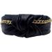 Topkids Accessories Leather Chain Knot Alice Bands Adult Women Hair Accessories for Women Hair Bands for Women Thick Headband Womens Headbands Head Bands Adult Women Wide Headbands (Black) - Buy Online on GoSupps.com