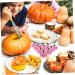 HOMSFOU 48 Pcs Artificial Pumpkin Mini Fake Pumpkins Pumpkin Model Simulation Pumpkin Decor Pink Fall Decor Decorative Pumpkins Lifelike Pumpkins Thanksgiving Foam Household Little Pumpkin - Buy Online on GoSupps.com