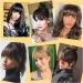 Hair Bangs Synthetic Hair Bangs Clip in Hair Extensions Natural False Hair Blunt Bangs for Daily Use Hair Accessories Women Clip in Bangs(Color:2-30) 10inches 2-30 - Buy Online on GoSupps.com