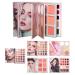 Palettes de maquillage livre pour femmes Coffret De Maquillage Pour Les Femmes - Palette D' Paupi res Portable - Pour tudiants Voyageurs D butants Quotidien F tes Mariage Et
