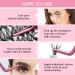 280 Pcs 40D-C-0.07-9-15mix Cluster Lashes - DIY Wispy Bottom Lashes - C D Curl - Large Size | Perfect for At-Home Use - Buy Online on GoSupps.com