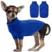 Alagirls Classic dog sweater warm turtleneck puppy clothing cat sweater dog coats winter warm halloween Christmas pet outfits clothing royalblue xxl xxl royal blue