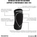 Rehband Elbow Support & Protector for Men & Women - 5mm Neoprene Black Elbow Support for Volleyball Handball & Indoor Sports - X-Large - Buy Online on GoSupps.com