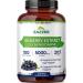 Zazzee Extra Strength Bilberry 20:1 Extract 25% Anthocyanins 5000 mg Strength 100 Vegan Capsules 3+ Month Supply Eye Health Support 20X Standardized Vaccinium Myrtillus Non-GMO Made in USA