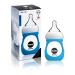 Joovy Boob Glass Bottle & Sleeve  Blue  5 Ounce Blue 5 Ounce