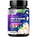Lions Mane Supplement Capsules 10 000mg - 10:1 Extract - Extra Strength Lion s Mane Mushroom - Superfood for Memory & Focus Support Brain Immune Health Support - Vegan Bottled in USA - 120 Capsules 120 Count (Pack of 1)