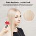 Root Comb Applicator Bottle | Root Applicator Bottle for Hair | IPX7 Waterproof Root Liquid Guide Rolling Ball Applicator Scalp Massager for Hair Growth Care Holdes red - Buy Online on GoSupps.com