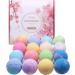 16 Pieces Bath Bombs Gift Set Handmade Gift Kit Ideas for Birthday Women Mother's Day (16)