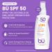 BU SPF 50 Kids Sunscreen Spray for Face and Body Non Aerosol Spray Fragrance Free Clear Non Greasy Water Resistant Fragrance Free 3.3 oz 3.3 Fl Oz (Pack of 1) 3.3 - Buy Online on GoSupps.com