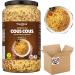 Moroccan Cous Cous with Vegetables 1kg Jar - Suitable for Vegans - Buy Online on GoSupps.com