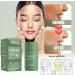 Green tea stick Natural Purifying Clay Masque Blackhead Remover with Green Tea Extract Skin Face Moisturizer for all skin types facial care products Qihuyi - Buy Online on GoSupps.com