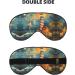 SSIMOO Seaside Lighthouse Print Eye Mask - Ultra-Soft Light-Blocking for Comfortable Sleep | International Shipping - Buy Online on GoSupps.com