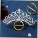 HAPINARY Crown Side Hair Comb Girls Hair Clips Girls Tiara Rhinestone Barrettes for Women Flower Girl Headpiece Girls Barrettes for Hair Wig Miss Alloy European and American Small Crown - Buy Online on GoSupps.com
