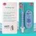 Soft Silicone Teething Toy Set for Babies 6-12 Months - Remote Control Teether with Pacifier Clip Holder - Blue Baby Molar Chew Toy for Teething Relief - Buy Online on GoSupps.com