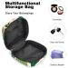MuooouM Cactus Pattern Storage Bag for Women - Portable Menstrual Cup & Zipper Bag for Teens & Girls | 4.7x6.6x6.6 in - Ideal Travel Accessory - Buy Online on GoSupps.com
