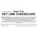 Andy Anand Sugar Free Key Lime Cheesecake 9 | Freshly Made, Decadent Dessert | Perfect for Birthdays, Holidays, and Special Occasions | 2 lbs - Buy Online on GoSupps.com