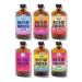 Health-Ade Kombucha Tea Organic Drink, Fermented Tea with Living Probiotics, Detoxifying Acids, Supports Gut Health, Non-GMO, Vegan, Gluten Free, 6 Pack (16 Fl Oz Bottles), Sampler Pack Kombucha Sampler Pack