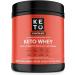 Perfect Keto Pure Whey Protein Powder Isolate Delicious 100% Grass Fed Meal Replacement Shake No Artificials Gluten Free Soy Free Non-GMO (Chocolate)