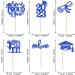 Pack of 24 Graduation Cake Decorations Graduation Cupcake Toppers Graduation Cake Decorations Cake Toppers for Graduation Parties Graduation Proms Dark Blue - Buy Online on GoSupps.com