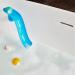 Matchstick Monkey Antimicrobial Bathtime Slide Set - Easy Grip Sensory Learning Toy for Babies 12m+ - Blue Slide + 3 Animal Rocks - Buy Online on GoSupps.com