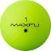 Maxfli StraightFli Matte Golf Balls Green