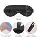 Adjustable Light Blocking Eye Mask for Deep Sleep - Ideal for Travel, Yoga, Meditation - Comfortable and Breathable - Men and Women - Buy Online on GoSupps.com